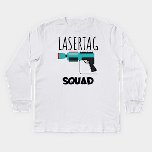 Lasertag squad Kids Long Sleeve T-Shirt